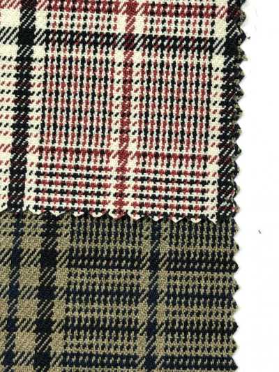 43461 [OUTLET] LANATEC (R) LEI Polyester Check Stretch[Fabrica Textil] SUNWELL Foto secundaria