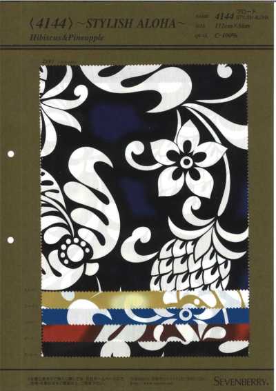 4144 40S Popelina STYLISH ALOHA