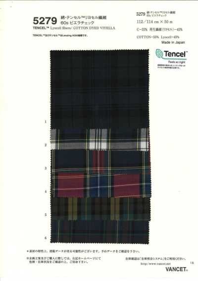 5279 C/TENCEL 60s Viyella a cuadros