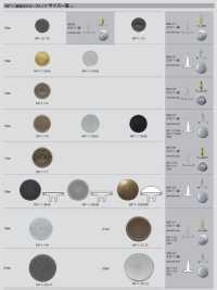 W2 JEANS RIVET Piernas De Rebaba[Cierre A Presión/arandela Con Ojal] Morito Subfoto