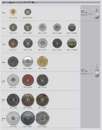 W2 JEANS RIVET Piernas De Rebaba[Cierre A Presión/arandela Con Ojal] Morito Subfoto