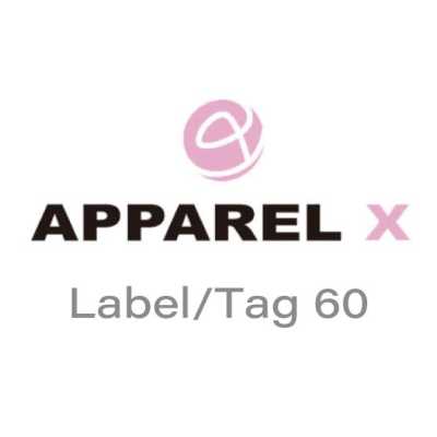 LABEL/TAG-60 Etiqueta tejida, etiqueta colgante @60 JPY/pza
