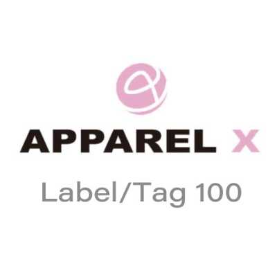 LABEL/TAG-100 Etiqueta tejida, etiqueta colgante @100 JPY/pieza