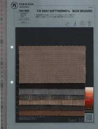 1061969 T/R Soft Thermo Pata De Gallo/Cuadrados[Fabrica Textil] Takisada Nagoya Foto secundaria