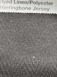 1079000 Top Dye Lino Jersey Sin Agujas Herringbone[Fabrica Textil] Takisada Nagoya Foto secundaria
