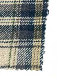 AN-9289 Algodón Seda Nep Cuadros[Fabrica Textil] ARINOBE CO., LTD. Foto secundaria