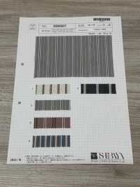 SBN007 Rayas Naturales Orgánicas Lavadas Y Arrugadas[Fabrica Textil] SHIBAYA Subfoto