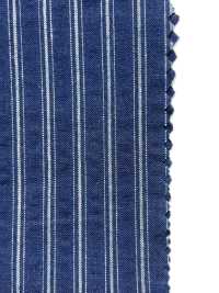 AN-9224 Seersucker De Trabajo índigo[Fabrica Textil] ARINOBE CO., LTD. Foto secundaria