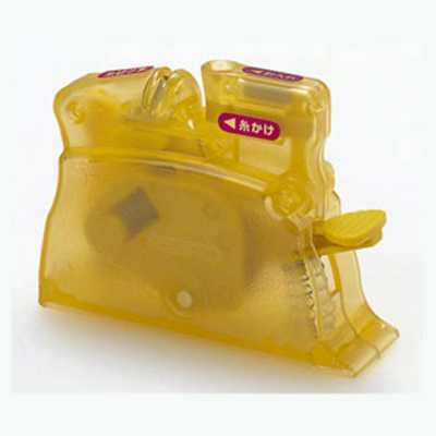 10517 Enhebrador de mesa amarillo