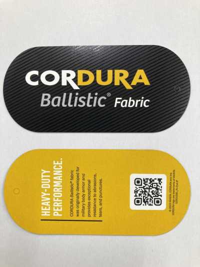 TP001-CBSF Etiqueta colgante Cordura Ballistic