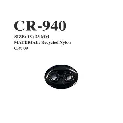 CR-940 Terminal de cordón tipo hocico de cerdo de nailon reciclado para red de pesca