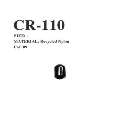 CR-110 Terminal de cordón de nailon reciclado para red de pesca, tipo tubular