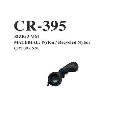 CR-395 Tope fino de extremo de cordón de nailon reciclado para red de pesca