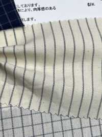 AN-9265 Guinga Retorcida índigo[Fabrica Textil] ARINOBE CO., LTD. Foto secundaria