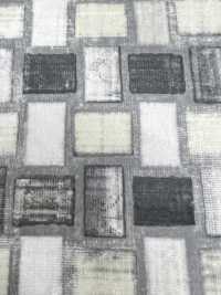 54032-3 Patrón De Mosaico De Impresión De Transferencia De Tejido De Enclavamiento Circular[Fabrica Textil] EMPRESA SAKURA Foto secundaria
