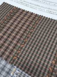26110 Cheque Con Flecos Cortados En Poliéster/rayón/algodón De 30 Hilos Teñidos En Hilo[Fabrica Textil] SUNWELL Foto secundaria