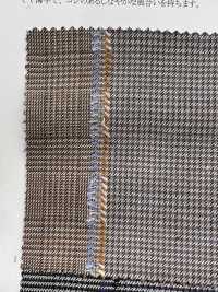 26137 Cheque Con Flecos Cortados En Poliéster/rayón/algodón De 30 Hilos Teñidos En Hilo[Fabrica Textil] SUNWELL Foto secundaria