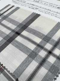 26161 Algodón Teñido En Hilo / Tencel (TM) Lyocell Fiber TOP Thread Check[Fabrica Textil] SUNWELL Foto secundaria