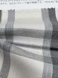 26161 Algodón Teñido En Hilo / Tencel (TM) Lyocell Fiber TOP Thread Check[Fabrica Textil] SUNWELL Foto secundaria