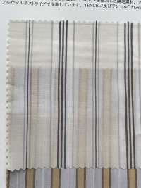 35422 Algodón Teñido En Hilo / Tencel (TM) Lyocell Fiber Lawn Multi-stripes[Fabrica Textil] SUNWELL Foto secundaria