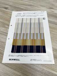 35422 Algodón Teñido En Hilo / Tencel (TM) Lyocell Fiber Lawn Multi-stripes[Fabrica Textil] SUNWELL Foto secundaria