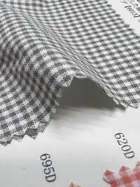 6012 ECOPET(R) Poliéster/Algodón Loomstate Gingham Check[Fabrica Textil] SUNWELL Foto secundaria