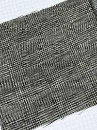 1159 Procesamiento De Lavadora Linen Glen Check[Fabrica Textil] Textil Fino Foto secundaria