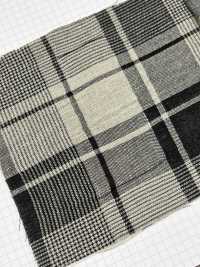 7680 Lino Algodón Cuadros[Fabrica Textil] Textil Fino Foto secundaria