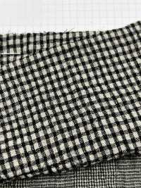 2379 Fruncido Cuadros Modal Lino[Fabrica Textil] Textil Fino Foto secundaria