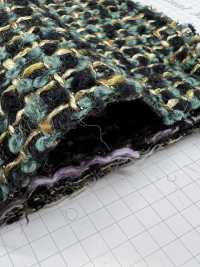 3794 Tweed De Lazo Oscuro[Fabrica Textil] Textil Fino Foto secundaria