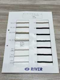 CK572 Cordón Retorcido De Algodón[Cordón De Cinta De Cinta] RIVER Subfoto