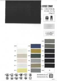 KS3001 Sarga De Tacto Polvoriento[Fabrica Textil] Matsubara Subfoto