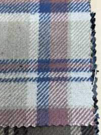 INDIA-2136-SP Cuadros De Sarga Gruesa De Algodón (Fuzzy)[Fabrica Textil] ARINOBE CO., LTD. Foto secundaria