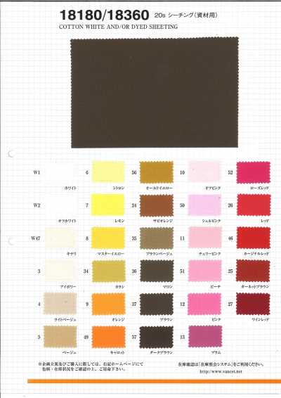18360 20s tela cruda (para materiales)
