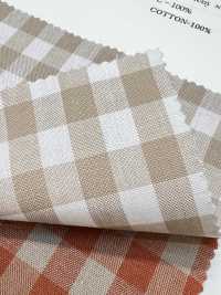 52300 C30S Earth Gingham[Fabrica Textil] VANCET Subfoto