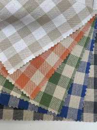 52300 C30S Earth Gingham[Fabrica Textil] VANCET Subfoto