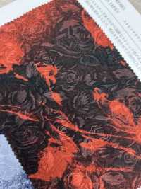 KKP1021-D-33-83 Satén Elástico Jacquard Estampado Floral Multicolor[Fabrica Textil] Uni Textile Foto secundaria