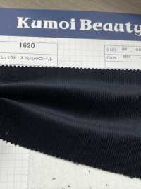 1620 Pana Elástica Compacta 16W[Fabrica Textil] Kumoi Beauty (Pana De Terciopelo Chubu) Foto secundaria