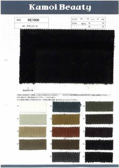 RE7000 Pana 9W para pantalones