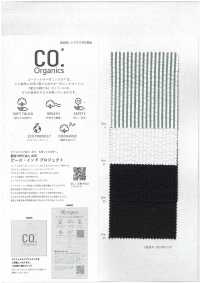 14383 Cordot Organics® Seersucker Rayas[Fabrica Textil] SUNWELL Foto secundaria