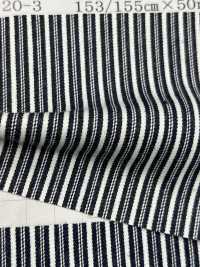 HC2020-3 Cuerda Indigo 《Nogal Americano》[Fabrica Textil] Textil Yoshiwa Foto secundaria