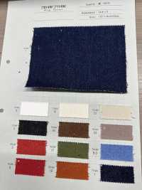 7114W Arandela De Tela Vaquera De Color, 14 Onzas, Azul Marino[Fabrica Textil] Textil Yoshiwa Foto secundaria
