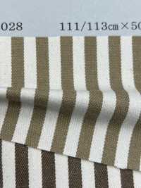 1028 Raya Hickory Gruesa[Fabrica Textil] Textil Yoshiwa Foto secundaria