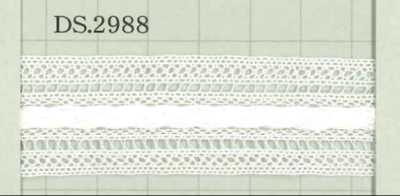 Encaje de algodón Ancho: 23 mm