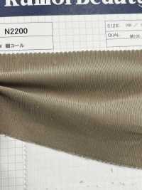N2200 Pana Fina 20W[Fabrica Textil] Kumoi Beauty (Pana De Terciopelo Chubu) Foto secundaria