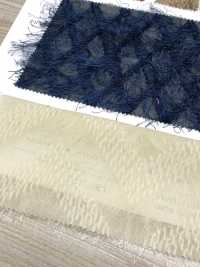 KKF7171-H-4 Corte Indio Jacquard Dentado[Fabrica Textil] Uni Textile Foto secundaria