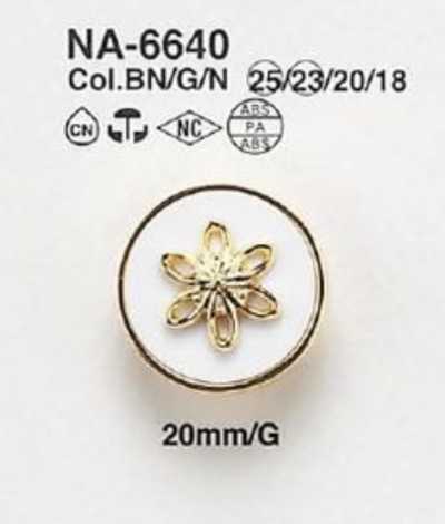 NA-6640 Botón combinado con vástago