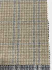 46215 <Mona Luce> Over Check De Sarga Bidireccional Teñida En Hilo[Fabrica Textil] SUNWELL Foto secundaria