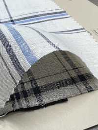 A-7072 Cuadros De Lino Suave[Fabrica Textil] ARINOBE CO., LTD. Foto secundaria