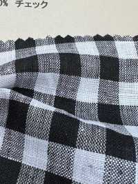 A-7070 Lino 100% Cuadros[Fabrica Textil] ARINOBE CO., LTD. Foto secundaria